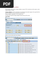 Change Validation in PU12