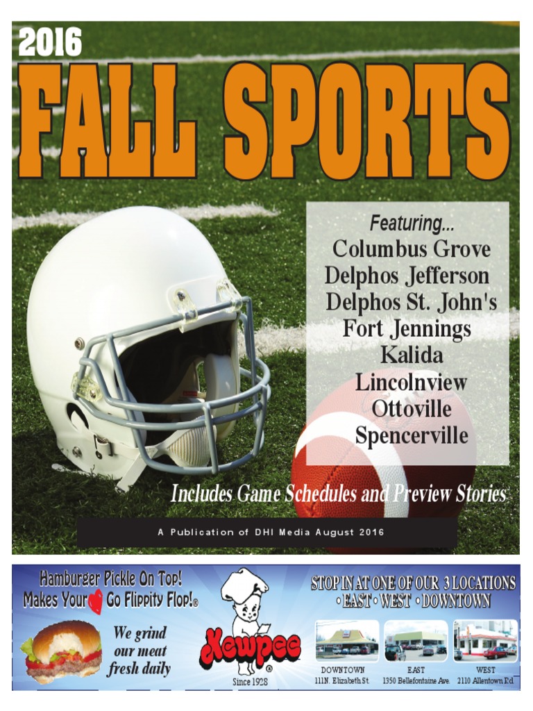 2016 Delphos Herald High School Fall Sports Preview PDF Volleyball