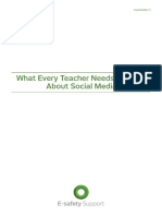 What Every Teacher Needs To Know About Social Media PDF