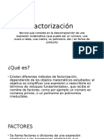 Factorización