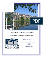 Apartment Community Brochure