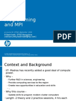 Parallel Programming and MPI