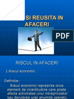 Risc Si Reusita in Afaceri (Ed. Antreprenoriala)