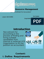 Human Resource Management - Assignment - Presentation