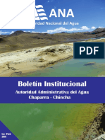 Boletin Institucional 2016 ANA AAA CH CH