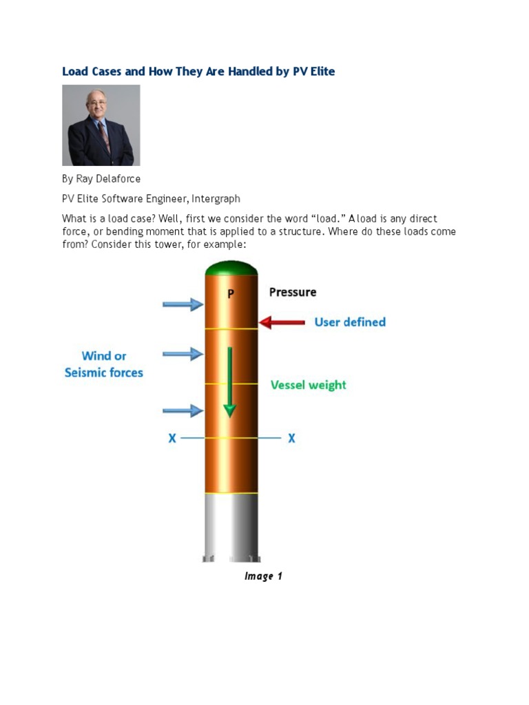 Understanding Load Cases in PV Elite | PDF | Stress (Mechanics) | Bending