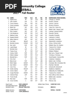 Download Kellogg Community College Baseball Fall 2016 Roster by Kellogg Community College SN322751127 doc pdf