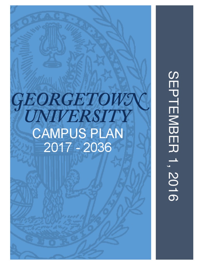 Georgetown University's Campus Plan 2017 - 2036 | PDF | University ...