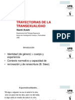 Trayectoria de La Transexualidad