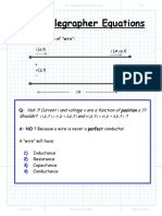 The Telegrapher Equations