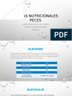 Tablas Nutricionales Peces