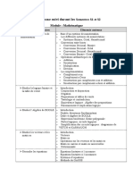 Module Math Semestre S1 Et S2