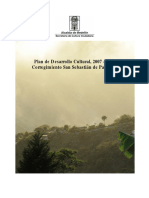 Plan de Desarrollo Cultural, 2007 - 2017. Corregimiento San Sebastián de Palmitas.