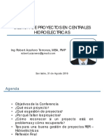 Conferencia PMI CIP GP Centrales Hidroeléctricas 31 08 2016 PDF