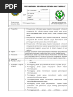 Download Sop Penyampaian Informasi Kepada Masyarakat by ian SN322784491 doc pdf