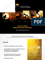 Presentación Agenda Nacional de Energía TALLER 29 ABRIL 2015