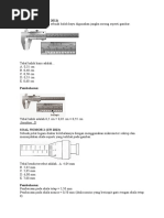Latihan Soal Jangka Sorong