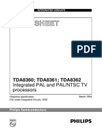 Datasheet Tda 8361