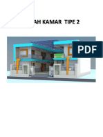 Desain Kos Tipe 2 PDF