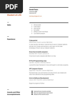 resume