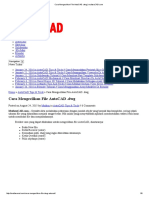 Cara Mengecilkan File AutoCAD .DWG - MufasuCAD