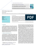 Acute Kidney Injury in ICU Review Article