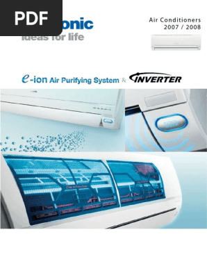 Ac Panasonic Pdf Air Conditioning Power Inverter