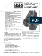 409 Model E3 High Pressure Alarm Valve | PDF | Fire Sprinkler System ...