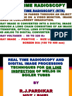 Real Time Radioscopy Image Processing