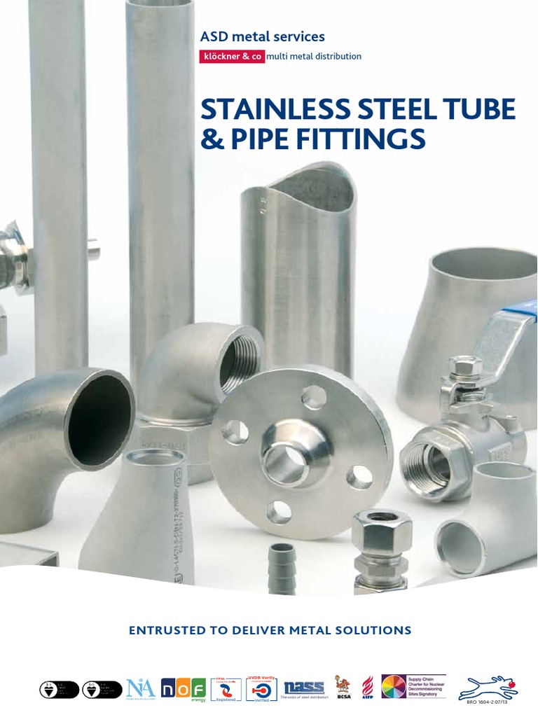 Pipes and Fittings Brochure | PDF | Gas Technologies | Pipe (Fluid ...