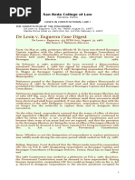 Constitutional Law I - List of Cases - FOR SUBMISSION