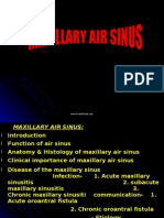 Maxillary Air Sinus Oral Surgery