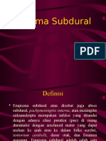 Empiema Subdural