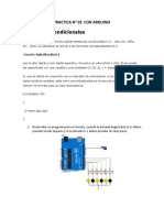 3° PRACTICA  arduino