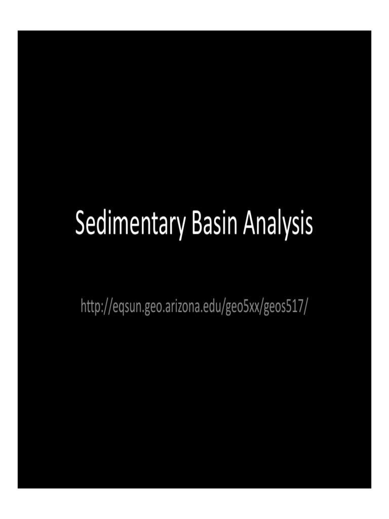 Sedimentary Basins Pdf Sedimentary Basin Structural Geology