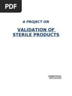 Download Validation of Sterile Product by neetisaharia SN32281420 doc pdf