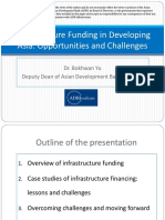 Infrastructure Funding in Developing Asia-Opportunity and Challenges