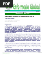 Humanismo en Enfermeria