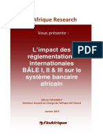 Impact_de_Bale_I_II_III Sur Les Banques Africaines - Conformité