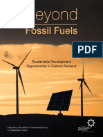Beyond Fossil Fuels: Report
