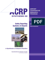 ACRP Safety Reporting System at Airports