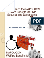 NAPOLCOM Welfare Benefits For PNP