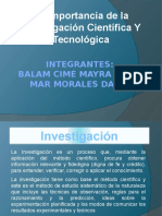 Investigacion Cientificay Tecnologica