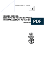 Viruses and Food Borne Illnes - Food Safety (WHO-FAO)