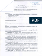Zapisnik Komisije Za Raspored Tehnoloskog PDF