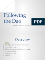 Following The Dao: Week 6: Classical Daoism