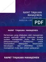 Rapat Tinjauan Manajemen