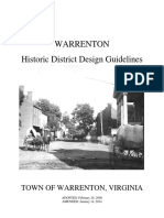 Warrenton Historic District Guidelines