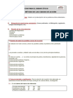 Ficha para El Debate Ético PDF