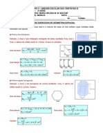 Geometria Espacial - Gabarito - 2008 PDF